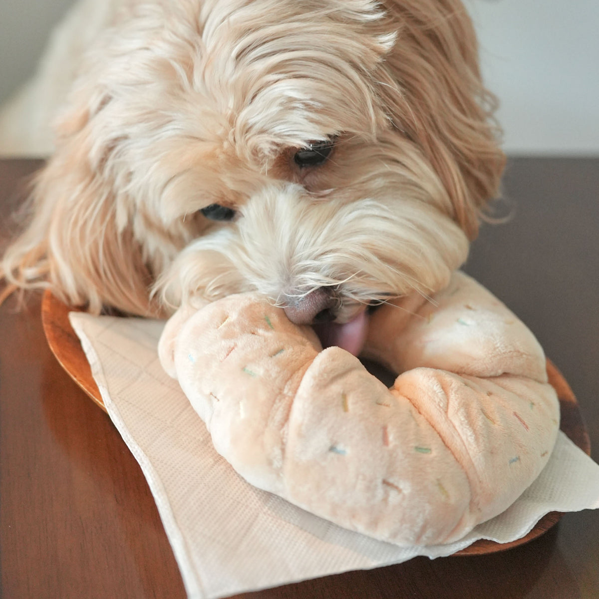 Sprinkle Donut Nosework Toy