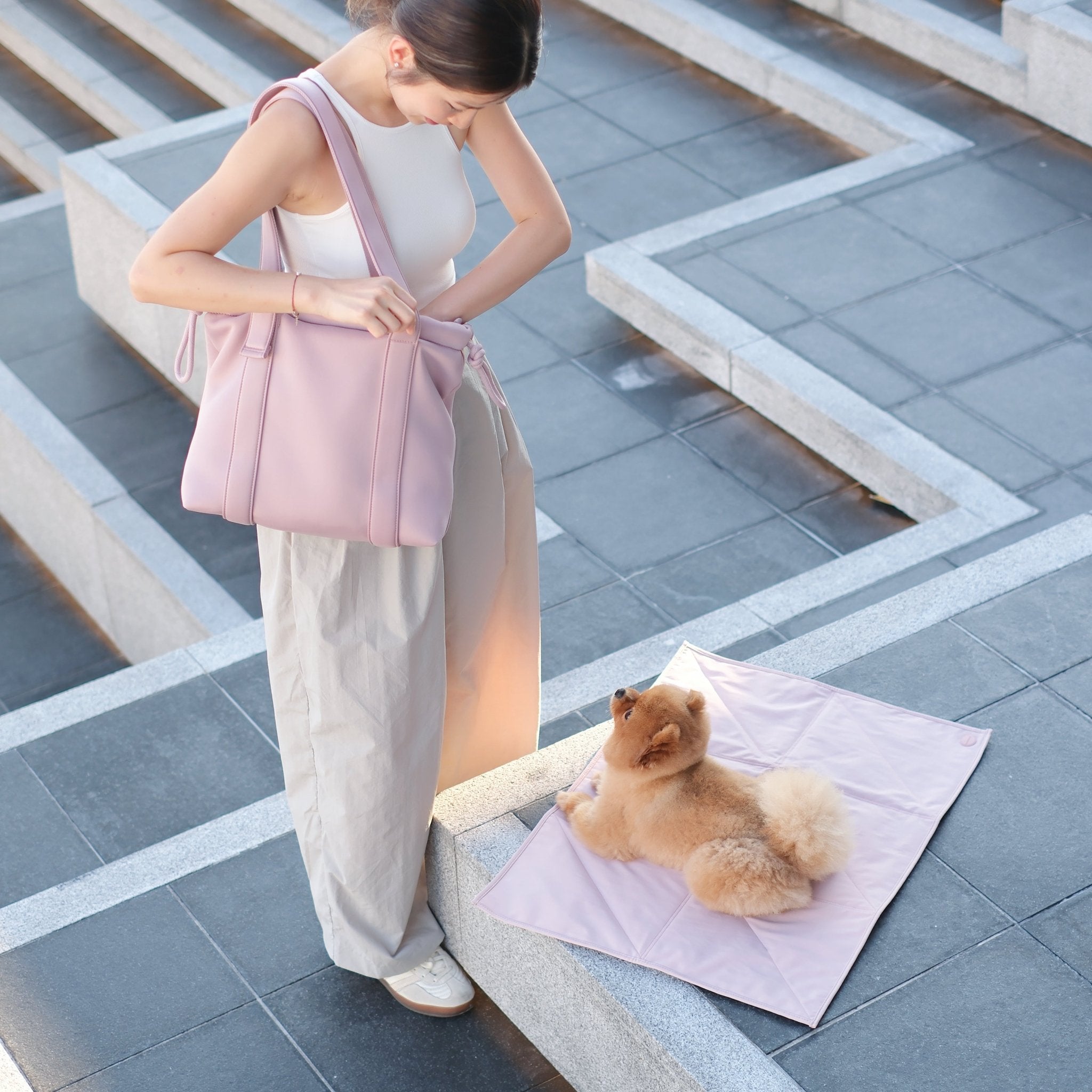 All Day Chill Bag (Rose) - Pups & Bubs