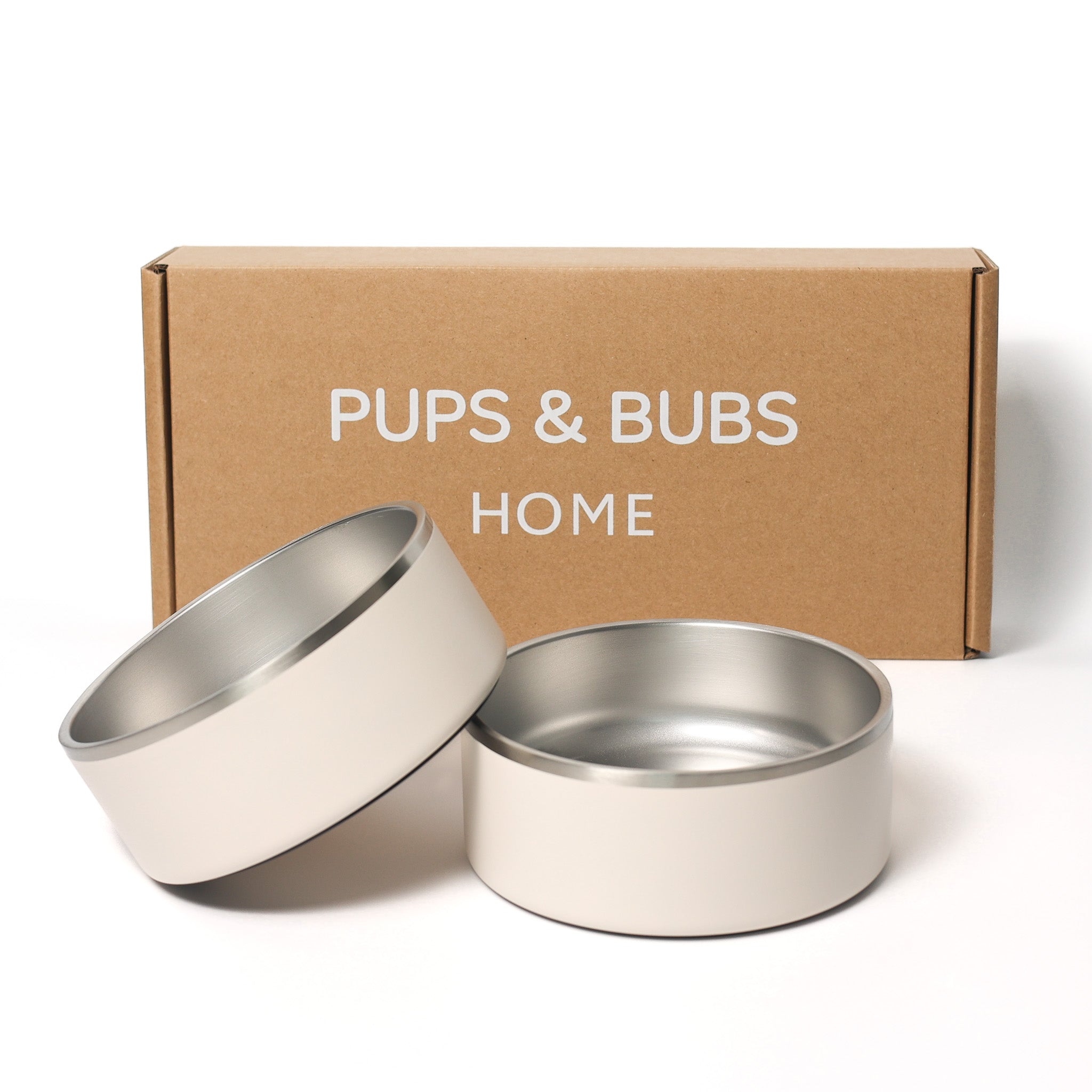 Bowl & Puzzle Placemat Set (Coconut + Affogato) - Pups & Bubs