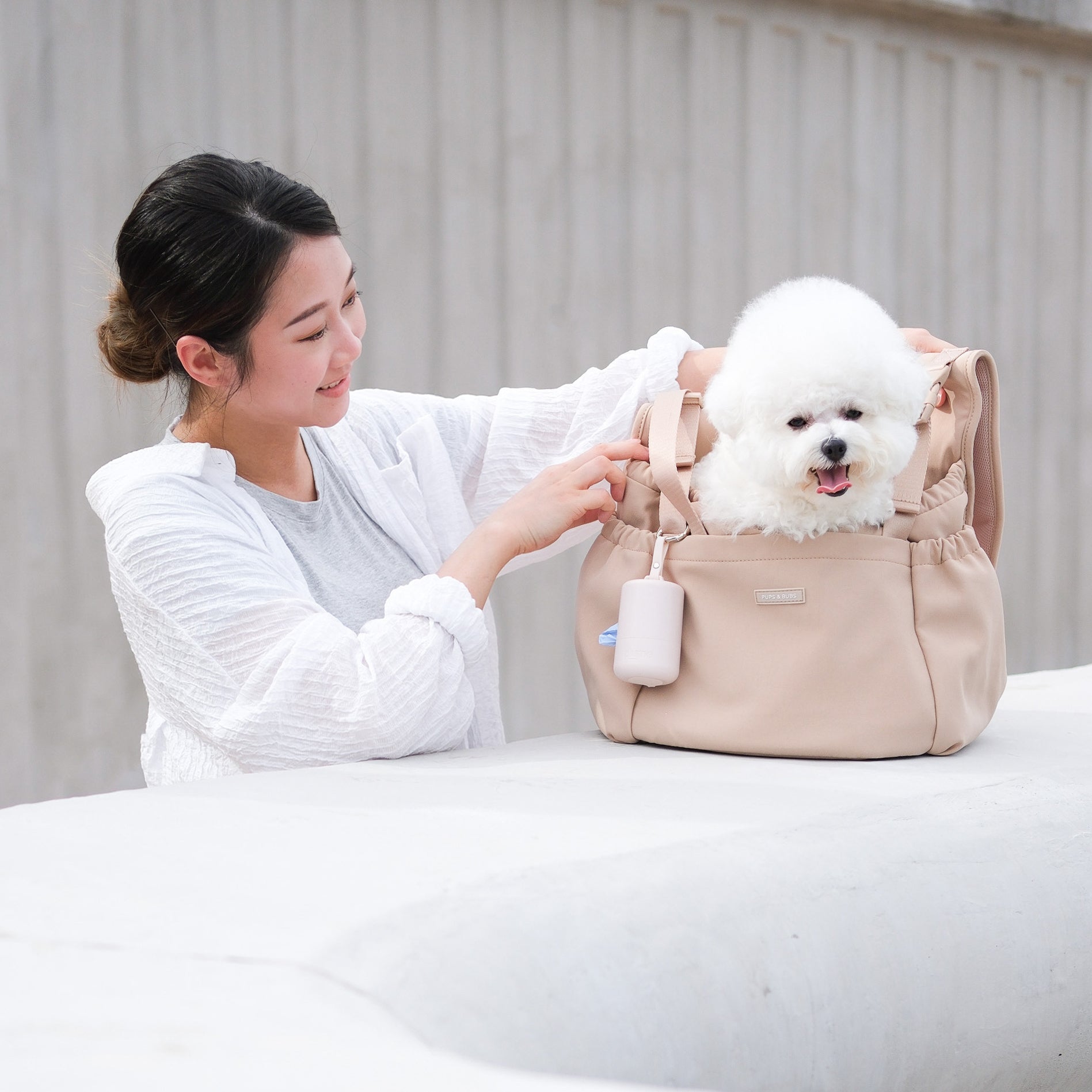 Carry Me Crossbody Pet Carrier (Desert) - Pups & Bubs