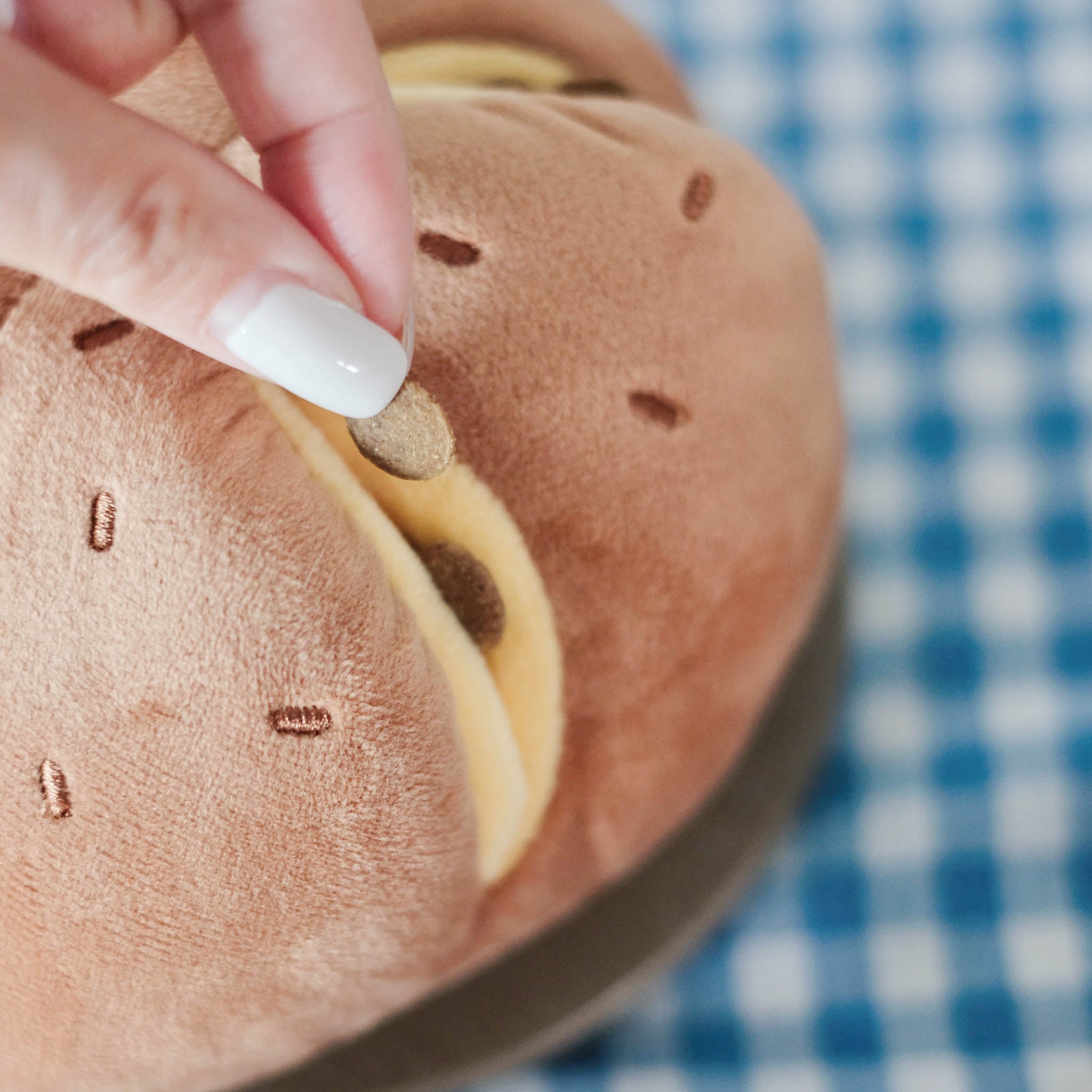 Cheesy Bread Nosework Toy - Pups & Bubs