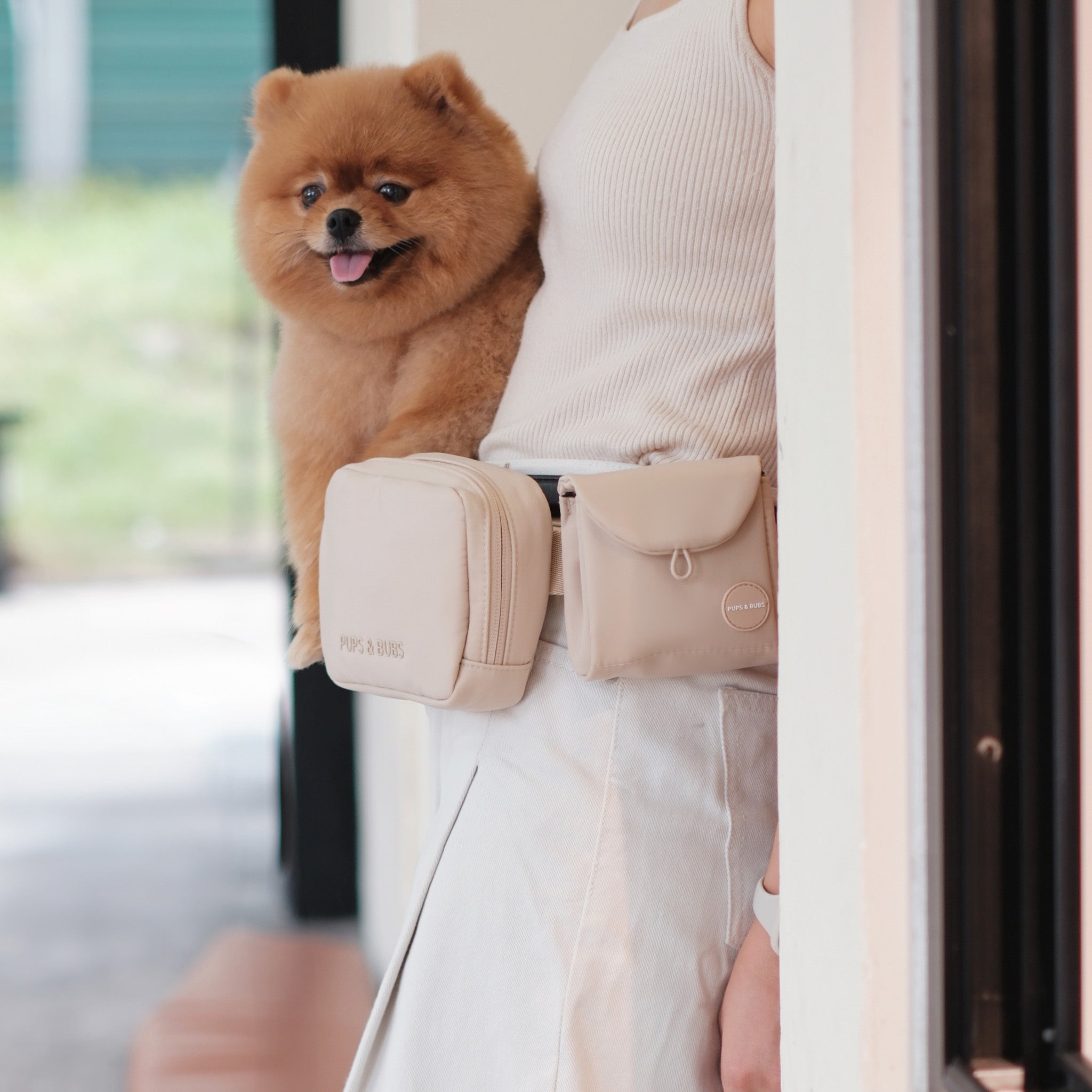 Essentials Belt Bag (Black) - Pups & Bubs