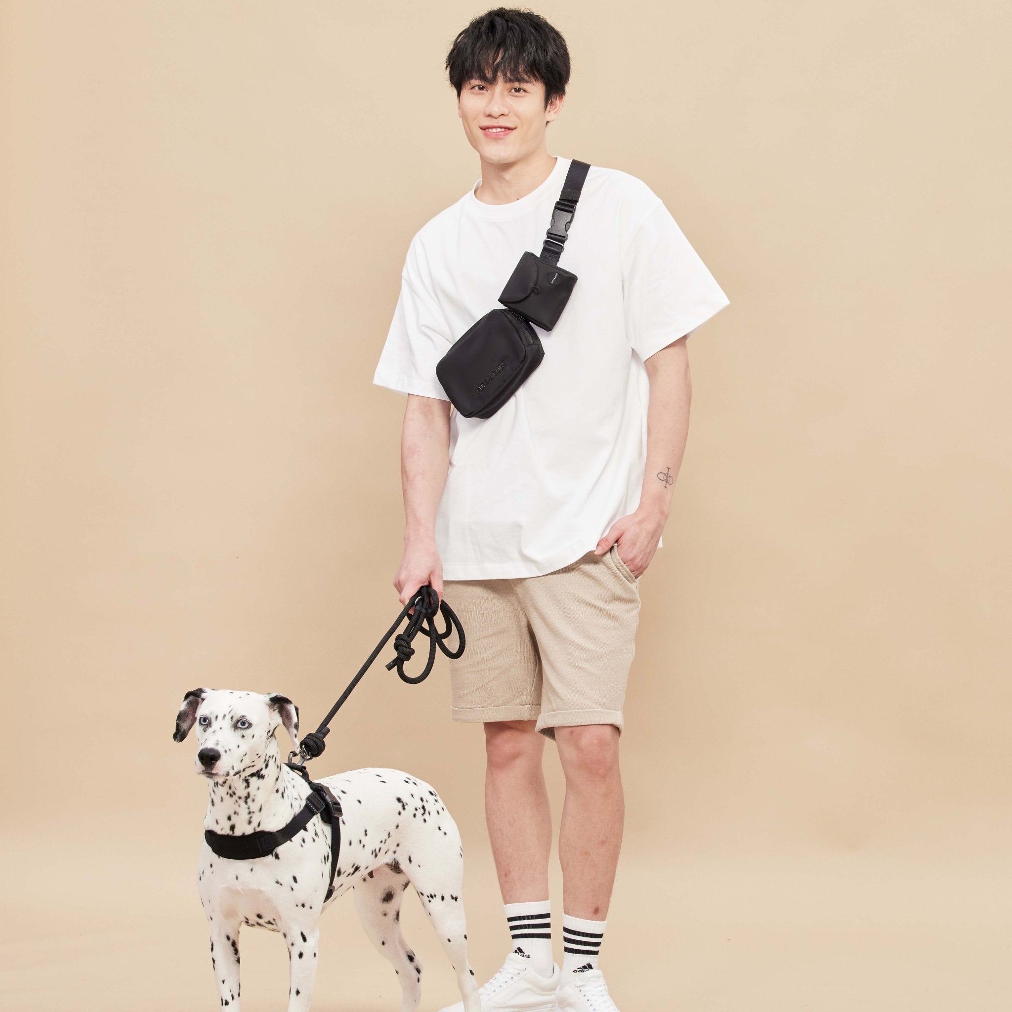 Essentials Belt Bag (Black) - Pups & Bubs
