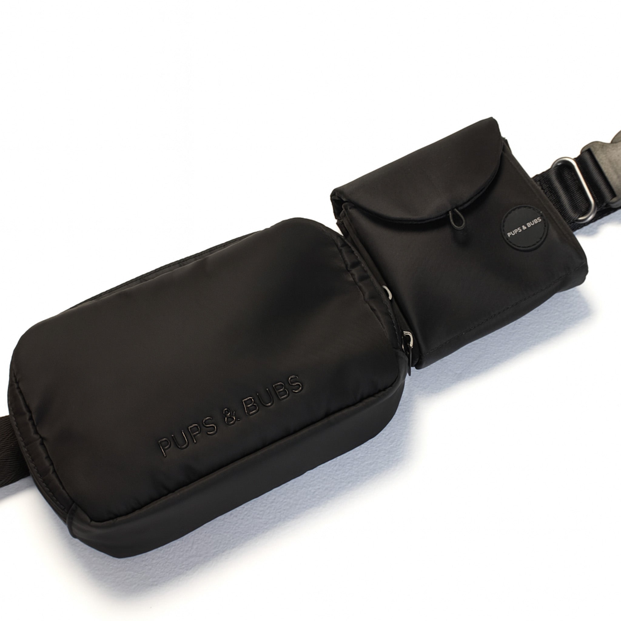 Essentials Belt Bag (Black) - Pups & Bubs