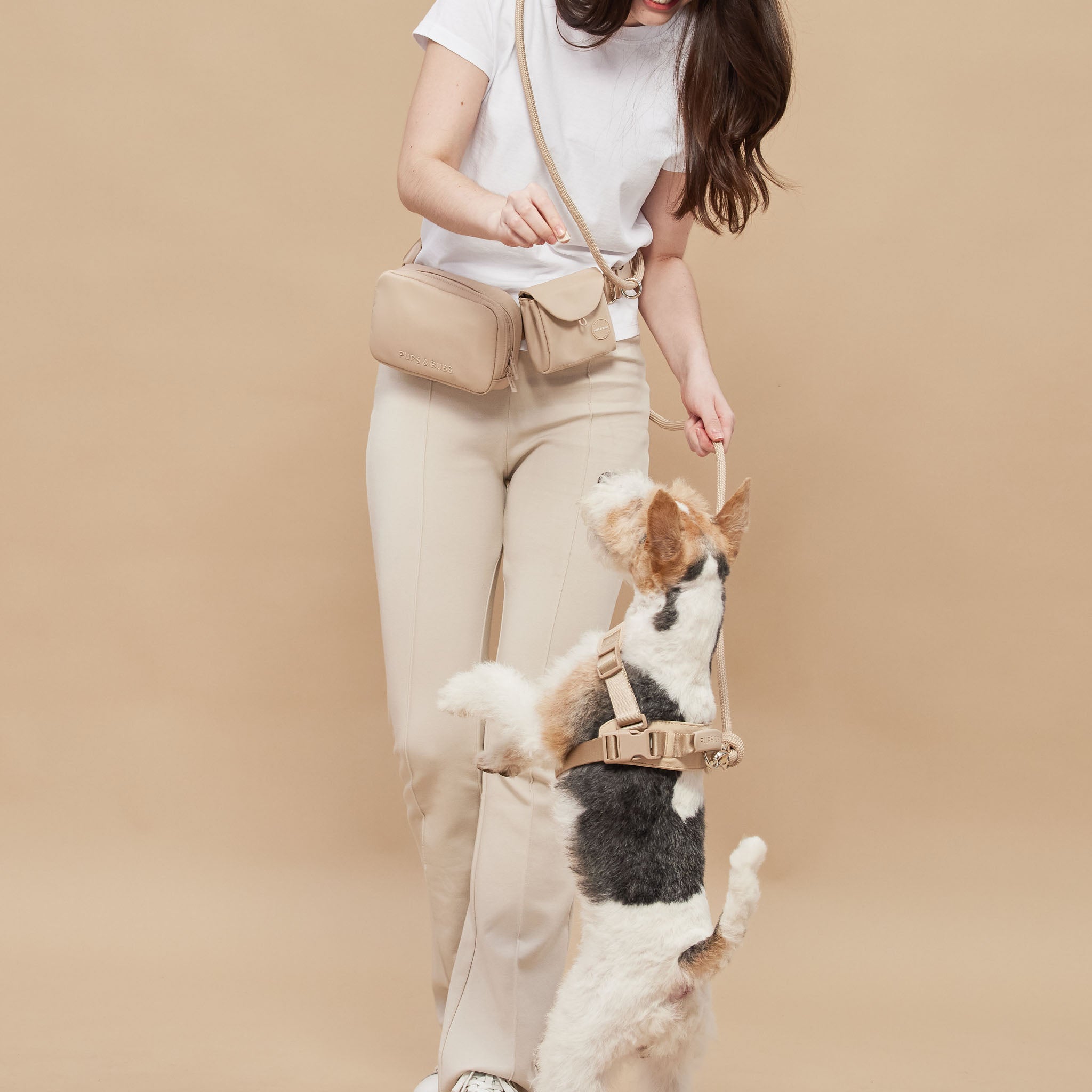 Essentials Belt Bag (Latte) - Pups & Bubs