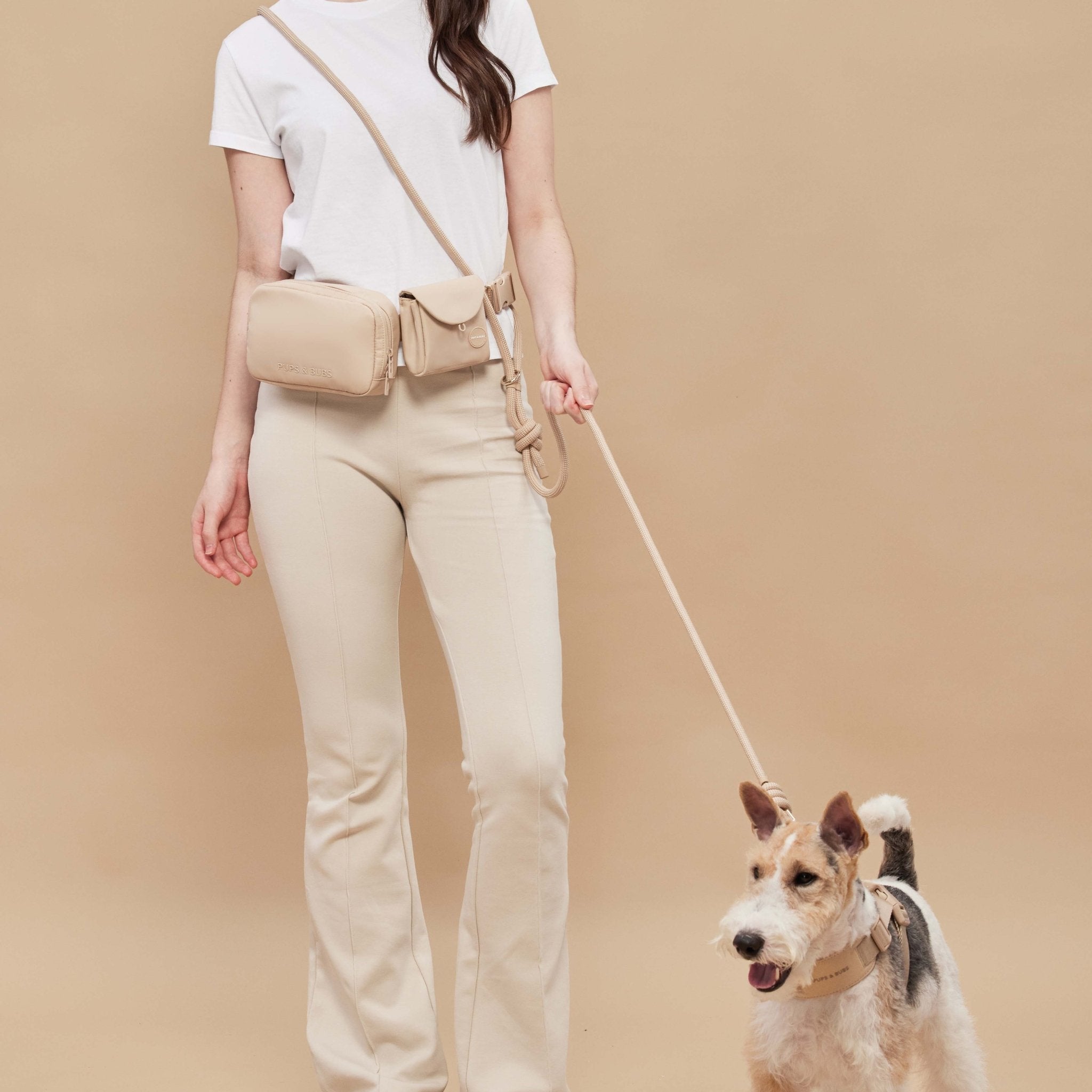 Essentials Belt Bag (Latte) - Pups & Bubs