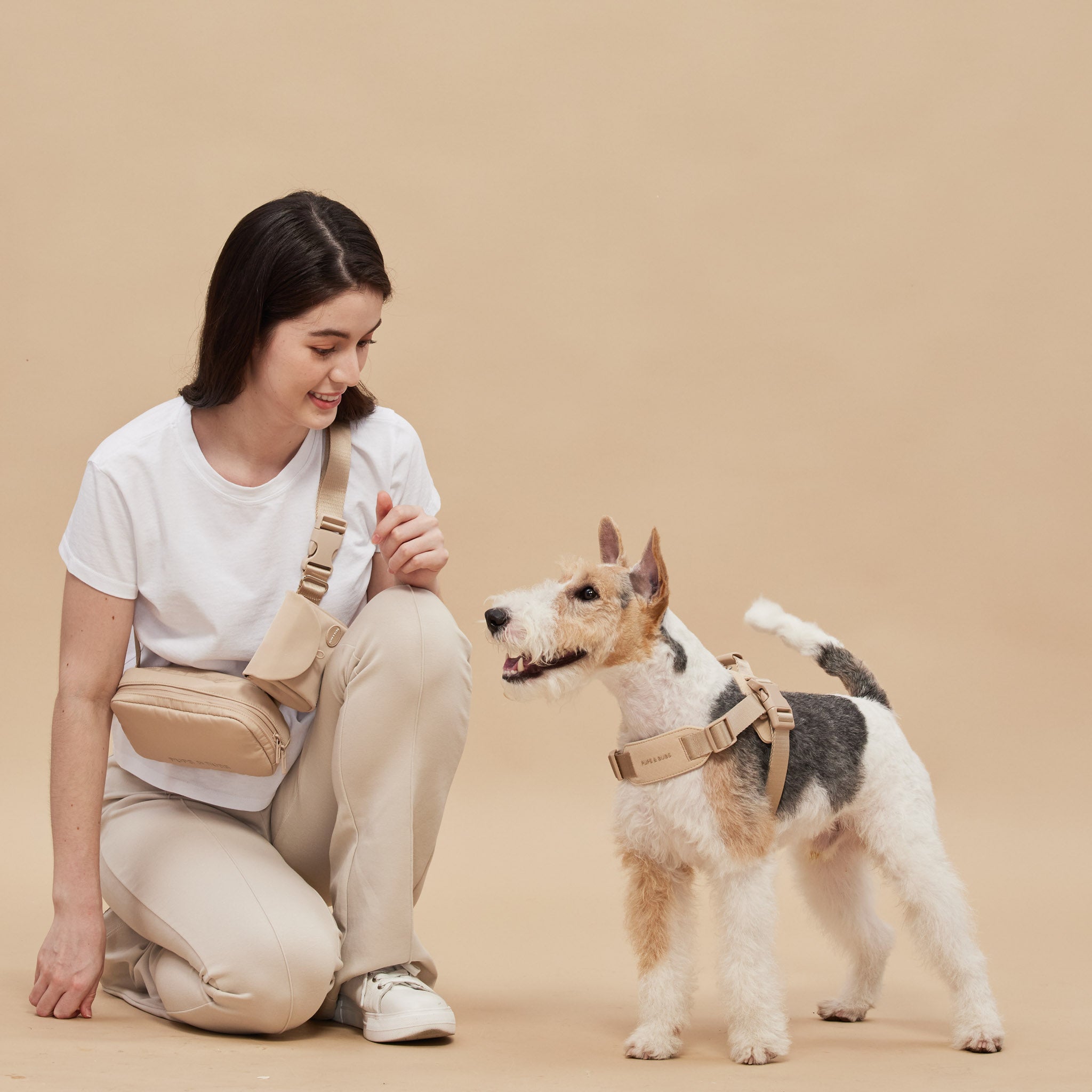 Essentials Belt Bag (Latte) - Pups & Bubs