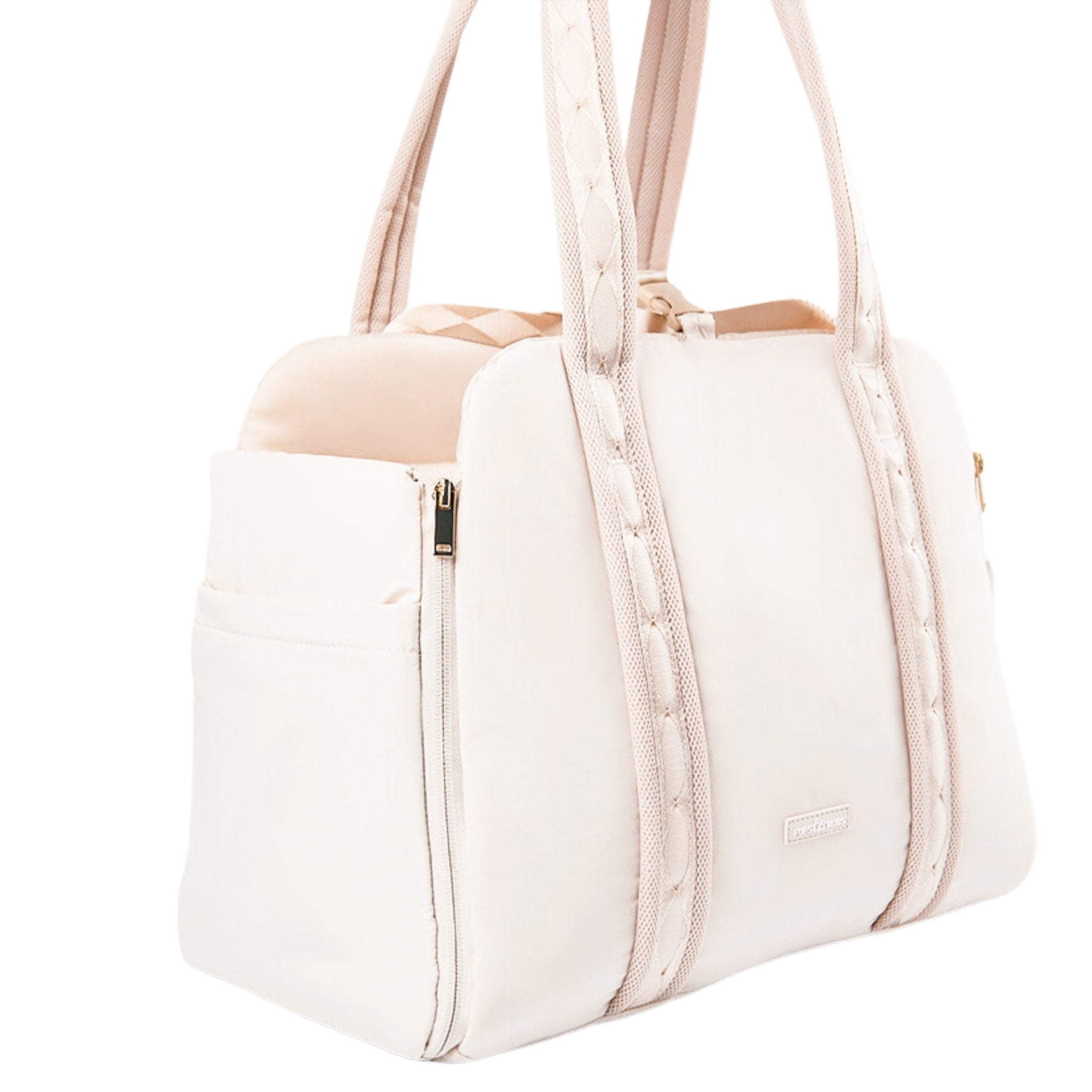 Everywhere Convertible Tote Bag Pet Carrier (Sand) - Pups & Bubs