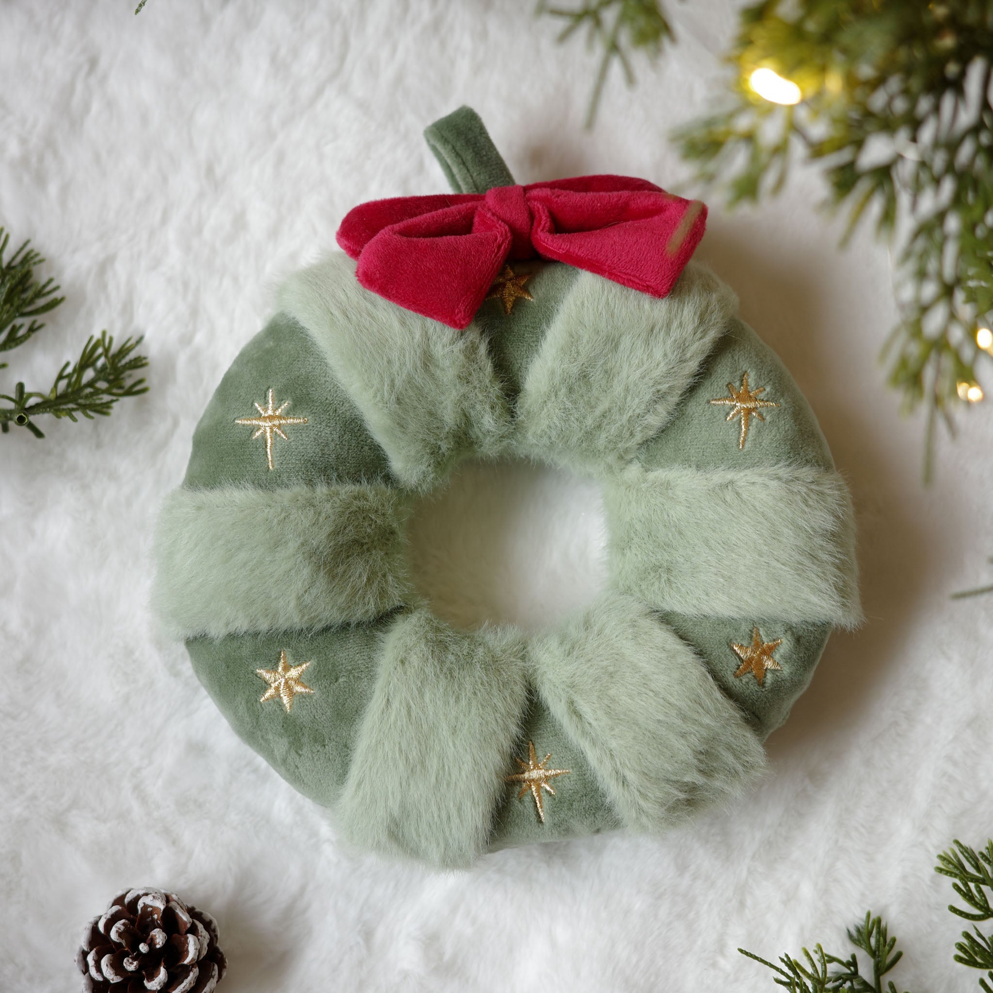 Festive Wreath Nosework Toy - Pups & Bubs