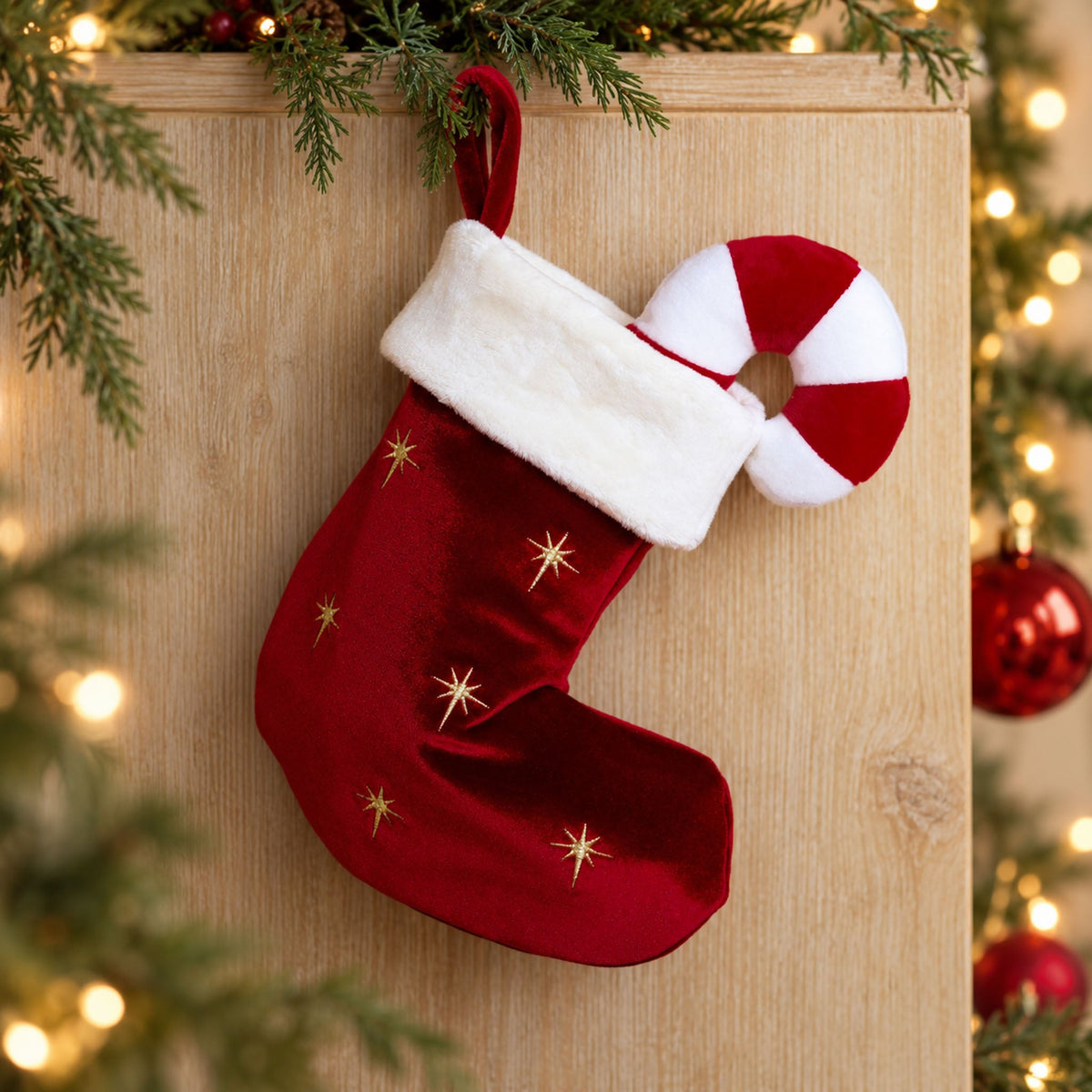Holiday Stocking Nosework Toy (3-Piece Set) - Pups & Bubs