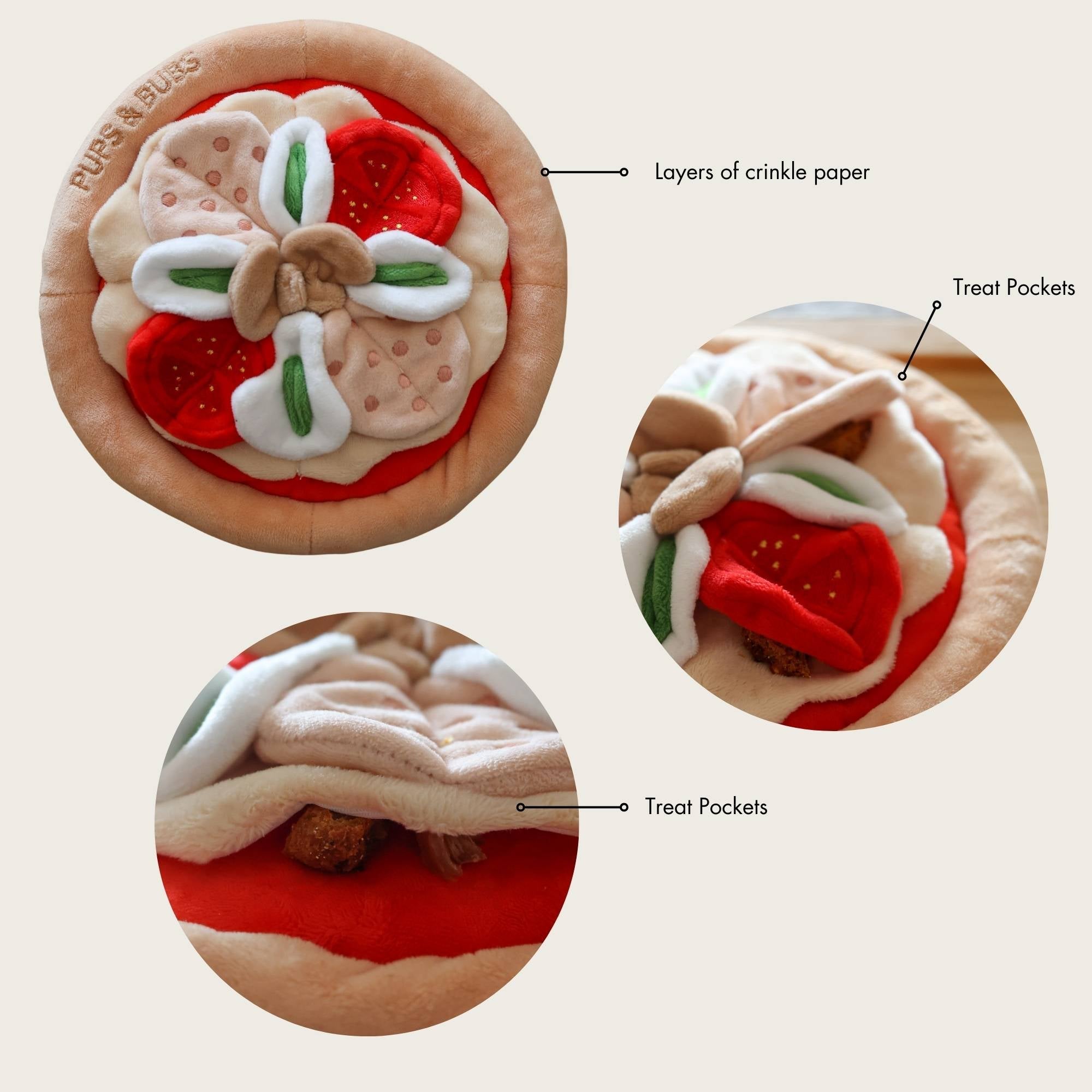 Pepperoni Pizza Snuffle Mat - Pups & Bubs