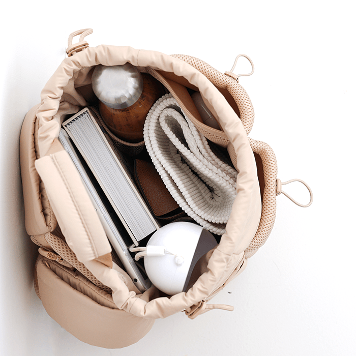 Everyday Dog Walking Bag (Latte) - Pups & Bubs