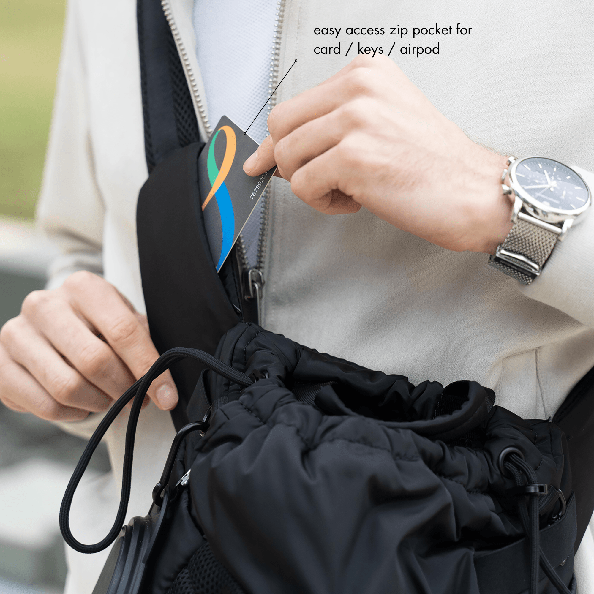 Everyday Dog Walking Bag (Latte) - Pups & Bubs