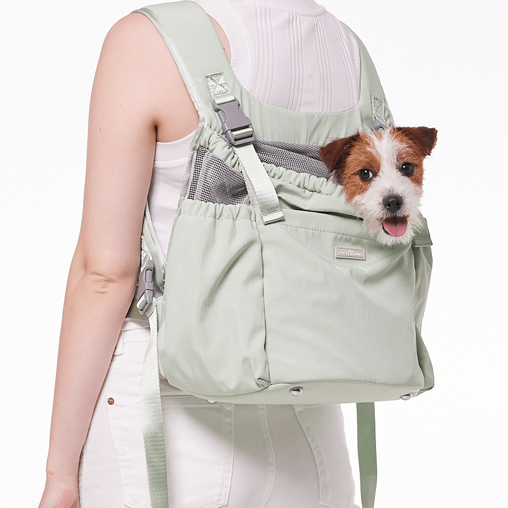 Dog carrier online front backpack