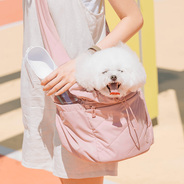 Snuggle Petite Pet Carrier (Dusted Pink) - Pups & Bubs