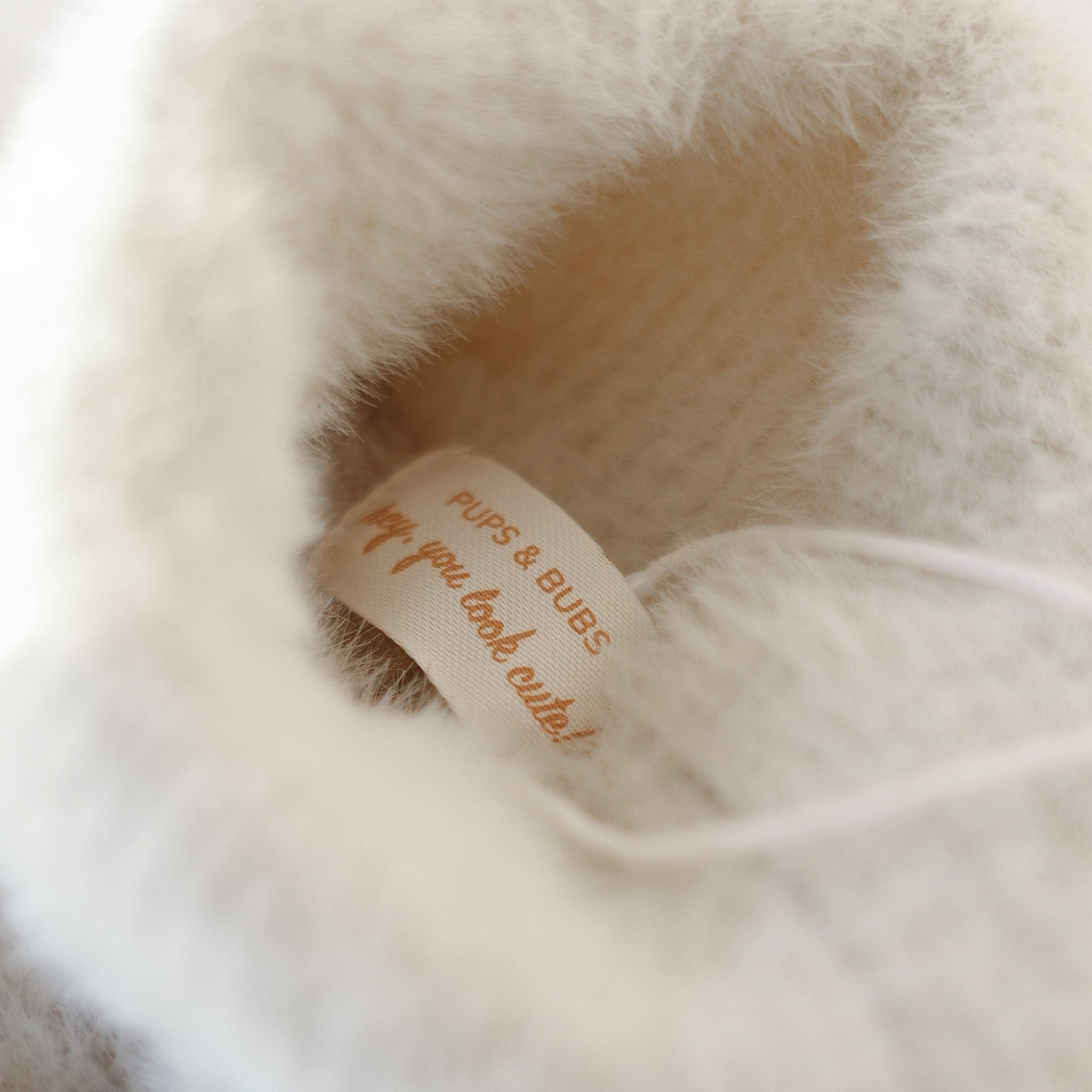 Soft Cloud Sweater (Let It Snow) w/ Leash Opening - Pups & Bubs