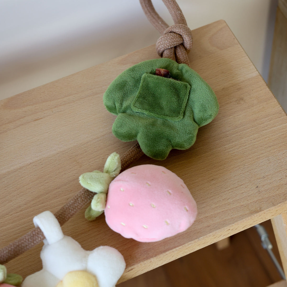 Strawberry Vine Rope Toy