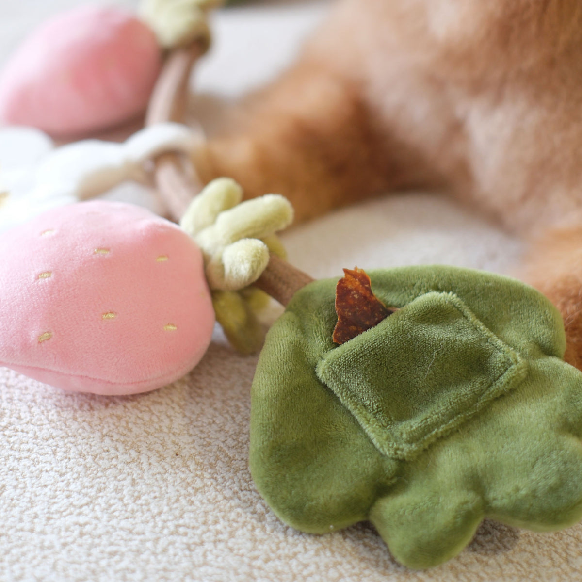 Strawberry Vine Rope Toy