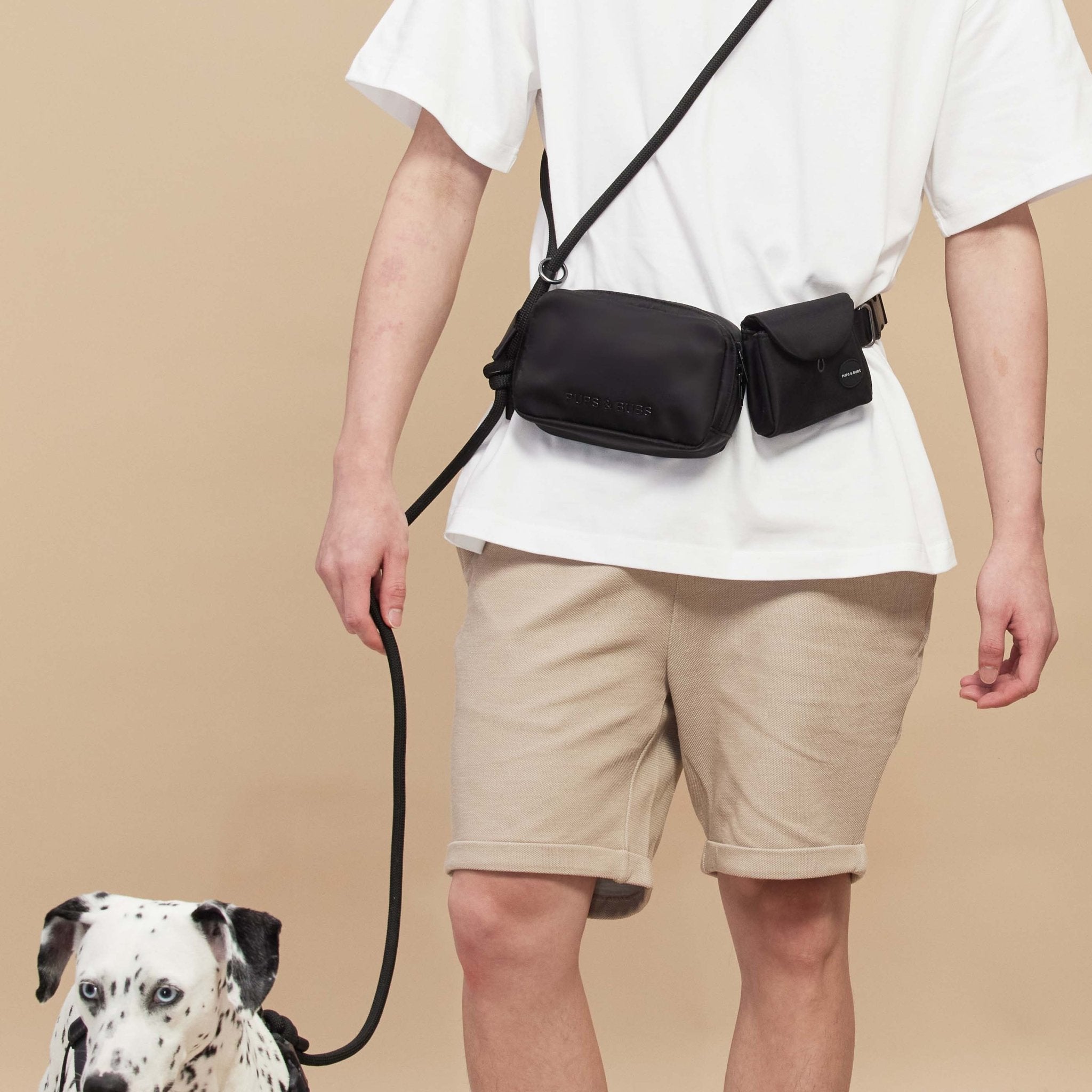 Essentials Belt Bag (Black) - Pups & Bubs