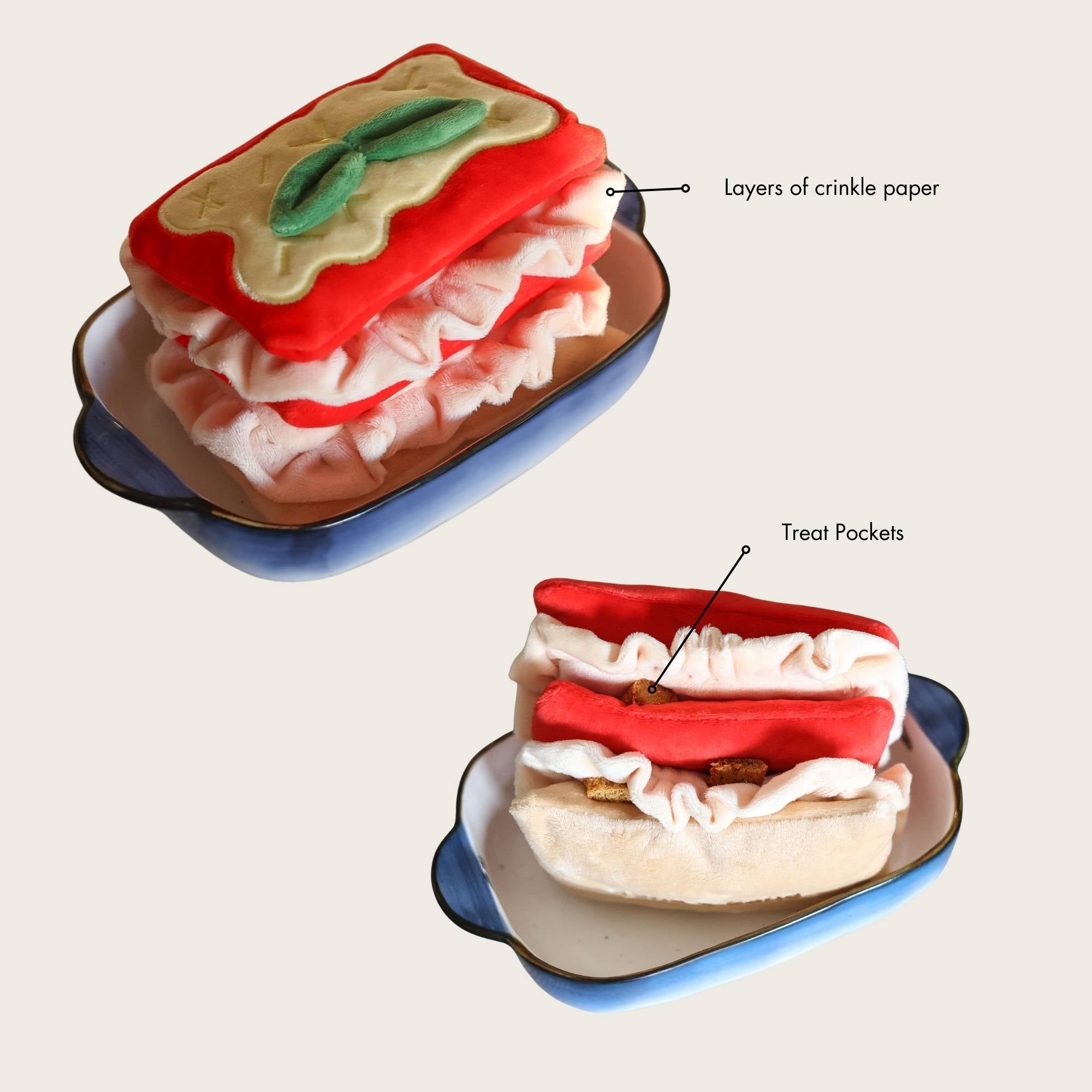 Lasagna Nosework Toy - Pups & Bubs