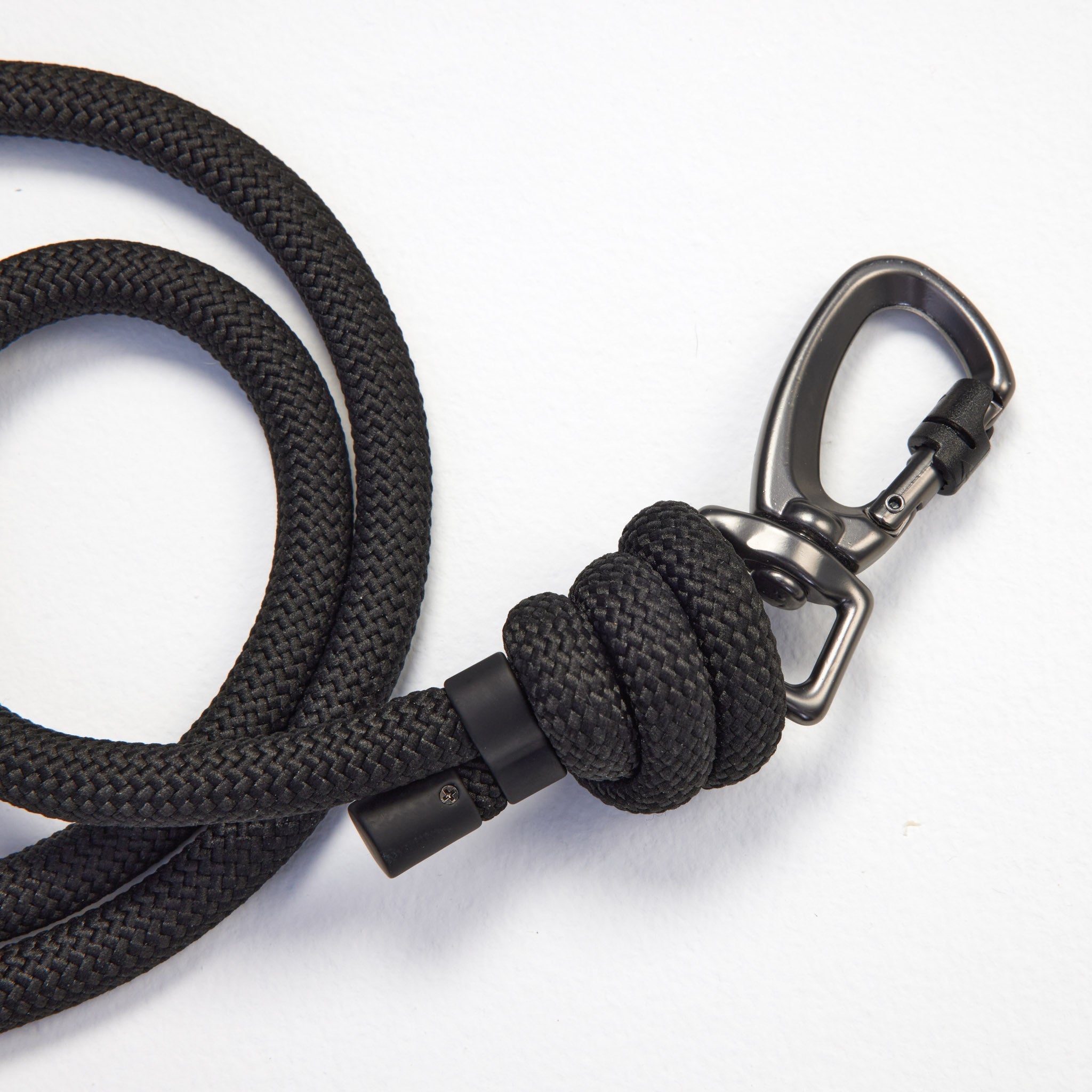 Rover Rope Leash (Black) - Pups & Bubs