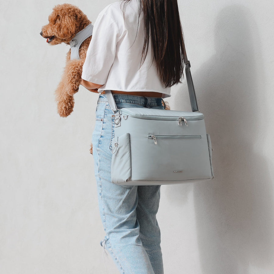 [Coming Soon] Breeze Picnic & Stroller Bag (Sky) - Pups & Bubs