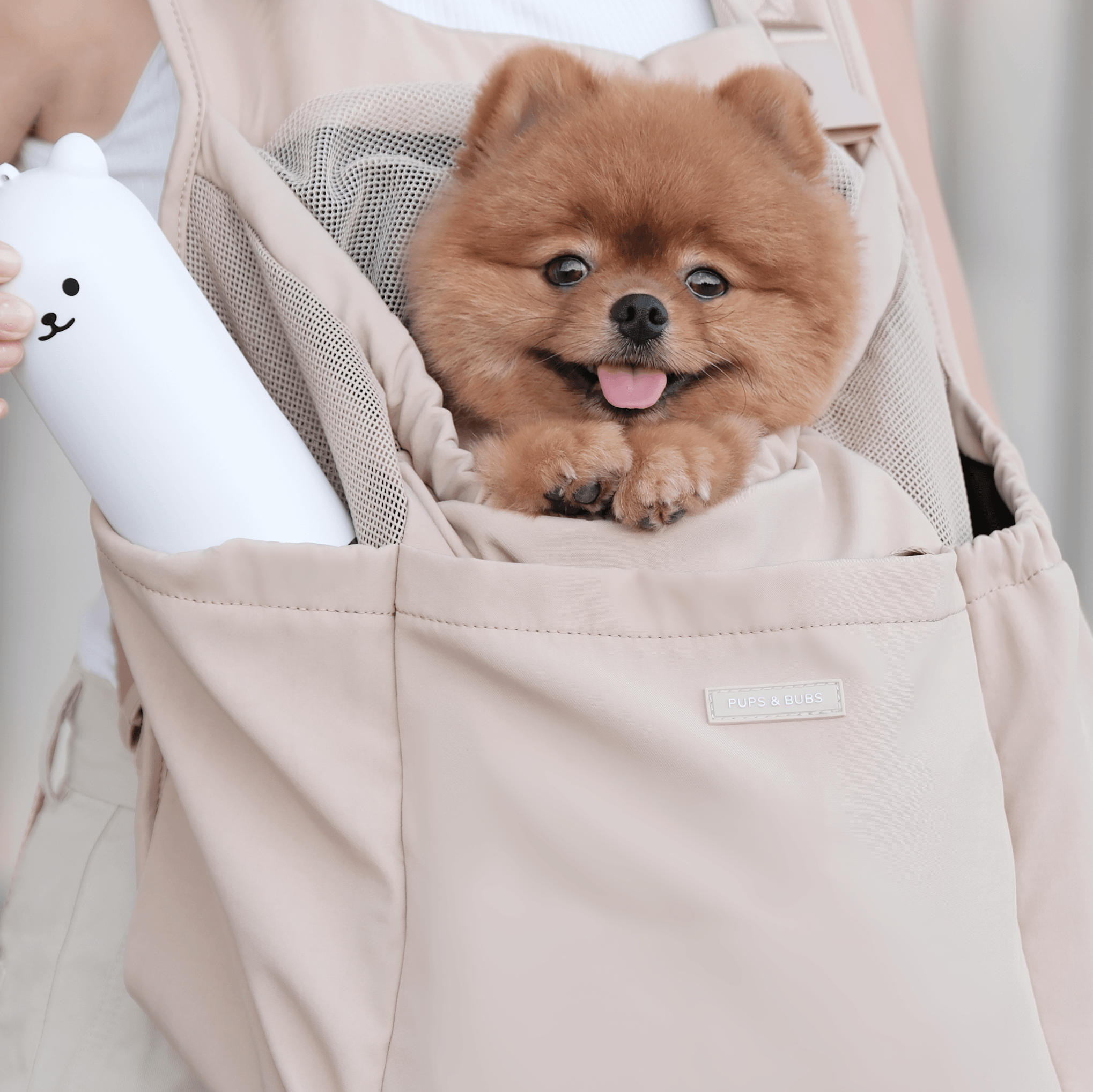 The Everyday Pet Tote in Beige