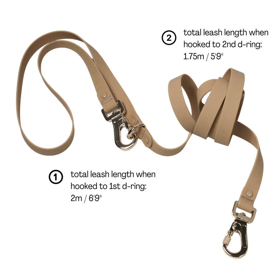 Roam Multi-Way Leash MAX (Desert) - Pups & Bubs